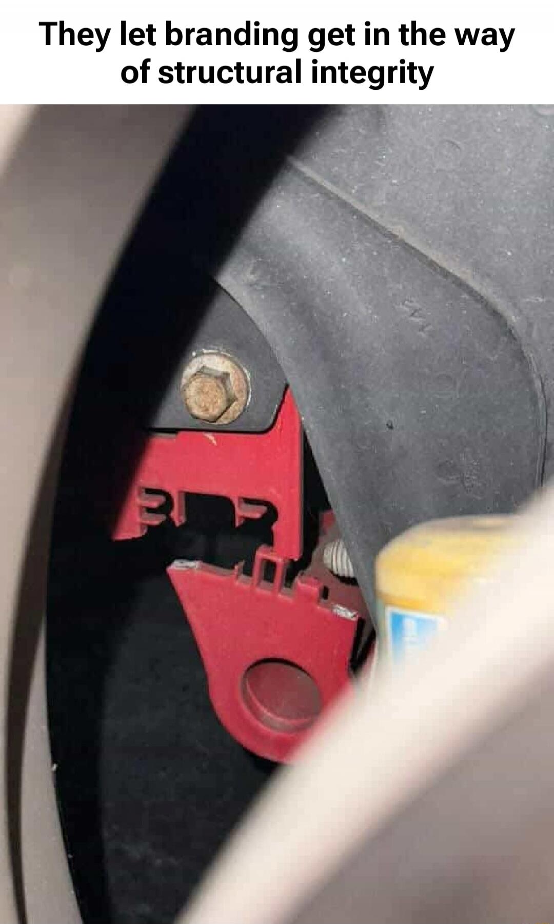 They let branding get in the way of structural integrity