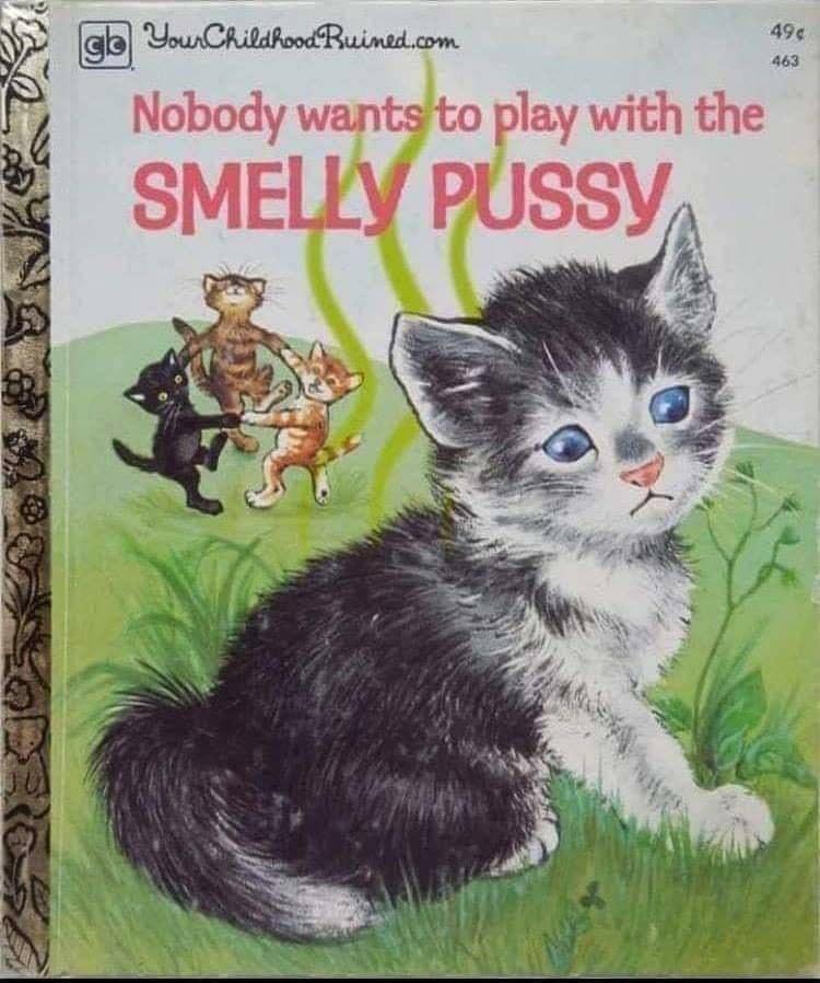 l UnuChildhoodRuimaicom e Nobody wantgto play with the SMELLY PUSSY