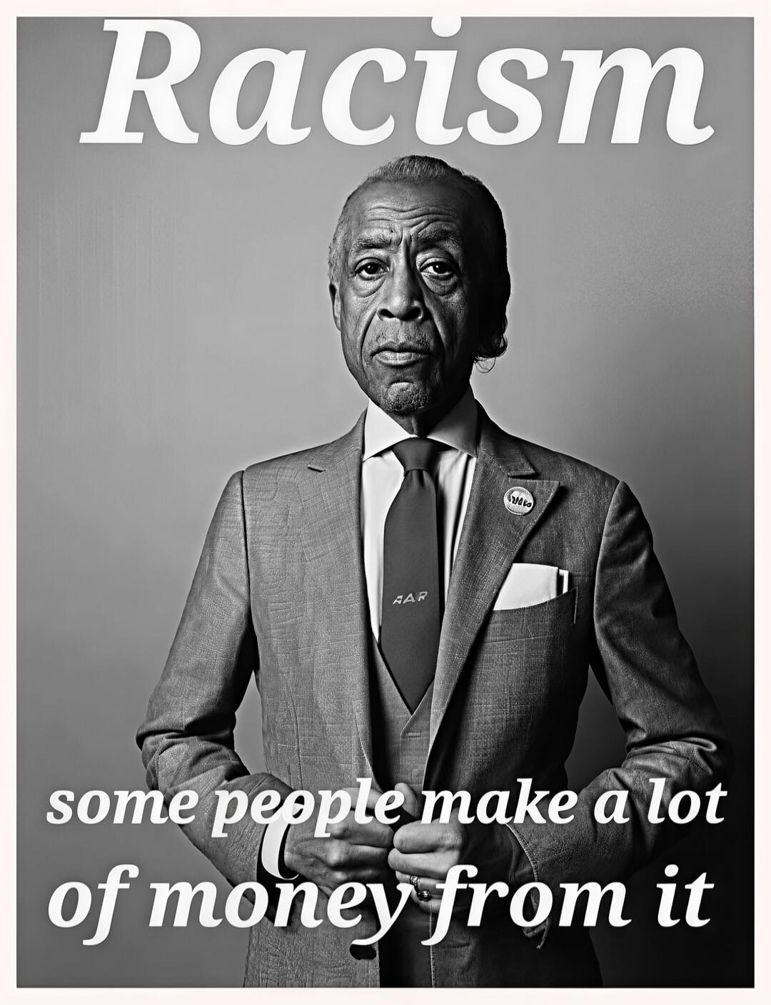 Racism some people make a lot of money from it