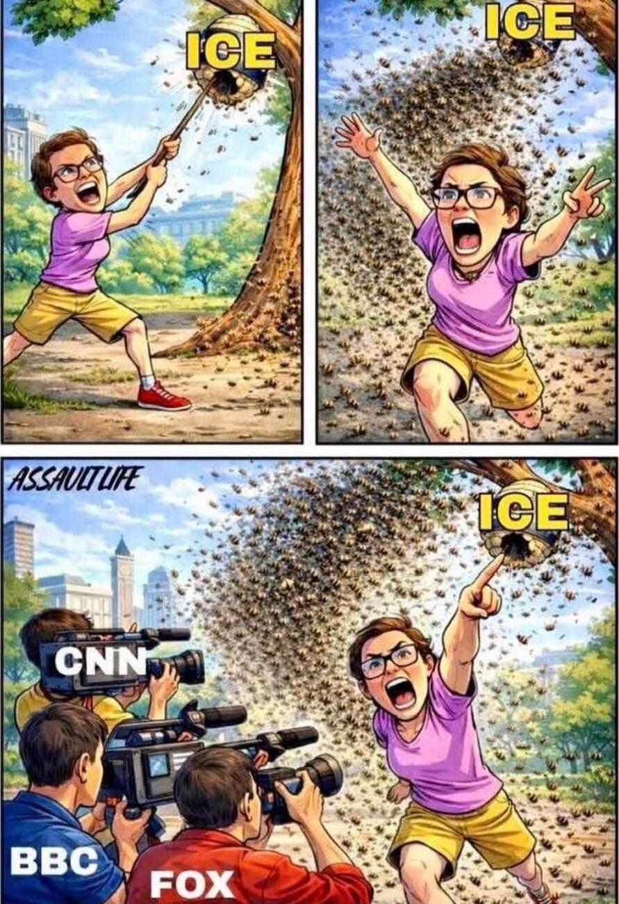 ICE ICE ICE \n ASSAULT ICE CNN BBC FOX