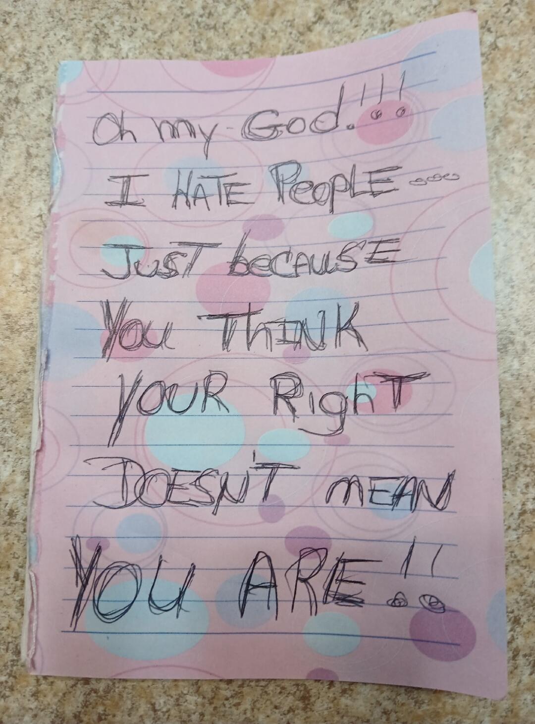 Oh my God.!!! I HATE People Just because You THINK Your Right DOESN'T mean YOU ARE!!