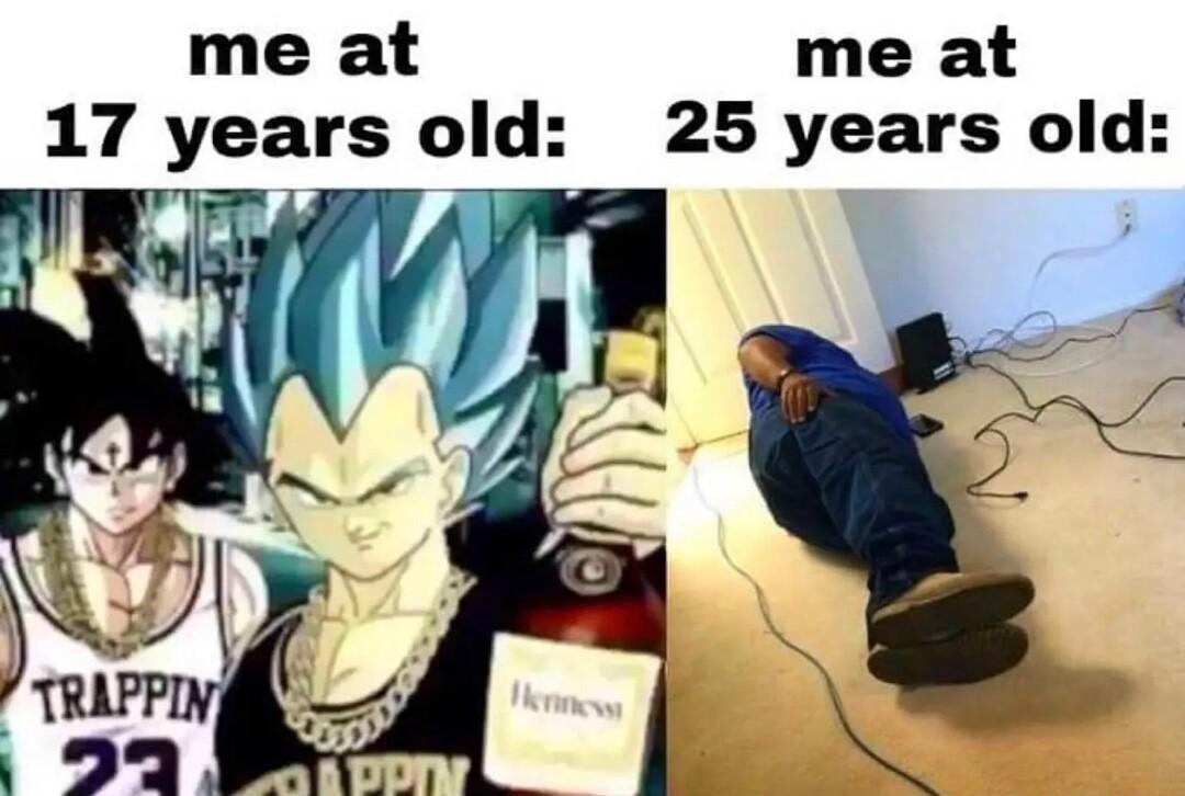 me at me at 17 years old 25 years old