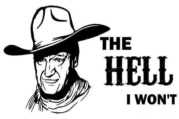 THE HELL I WON'T