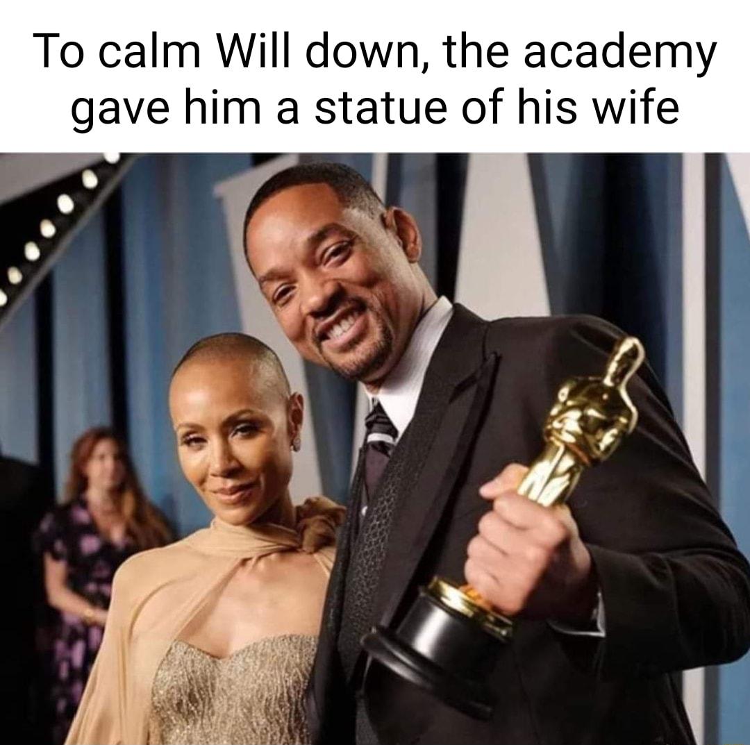 To calm Will down the academy gave him a statue of his wife