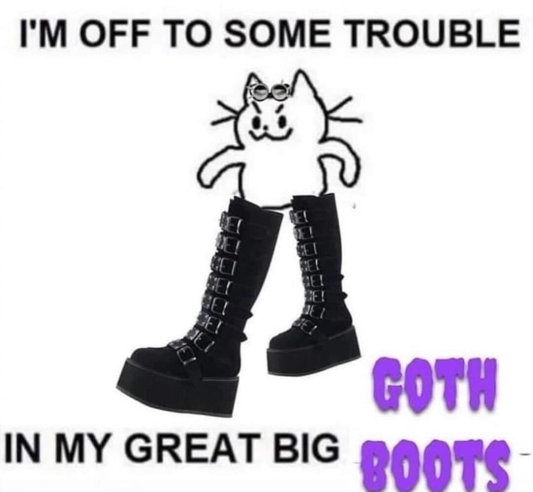 IM OFF TO SOME TROUBLE e IN MY GREAT BIG m