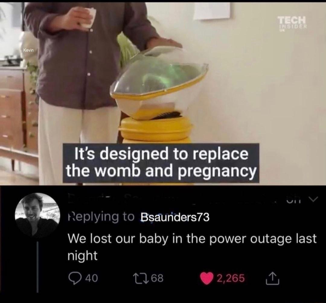 Its desngned to replace the Ll T G el T E Ty 031 Yh Replying to Bsduriders73 We lost our baby in the power outage last alleale Q 40 RGE 2205 T