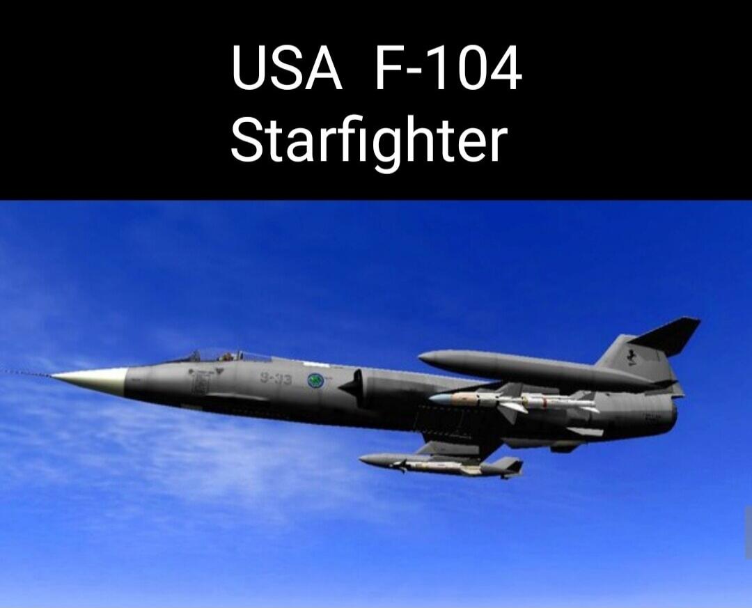 USA F-104 Starfighter