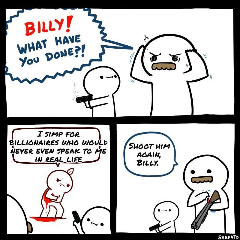 I s1mP FOR BILLIONAIRES WHO WOULD WEVER EVEN SPEAK TO ME __wesa cire J