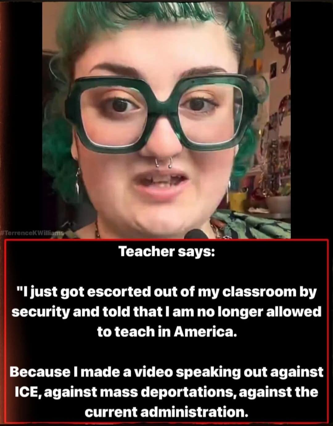 Teacher says: 