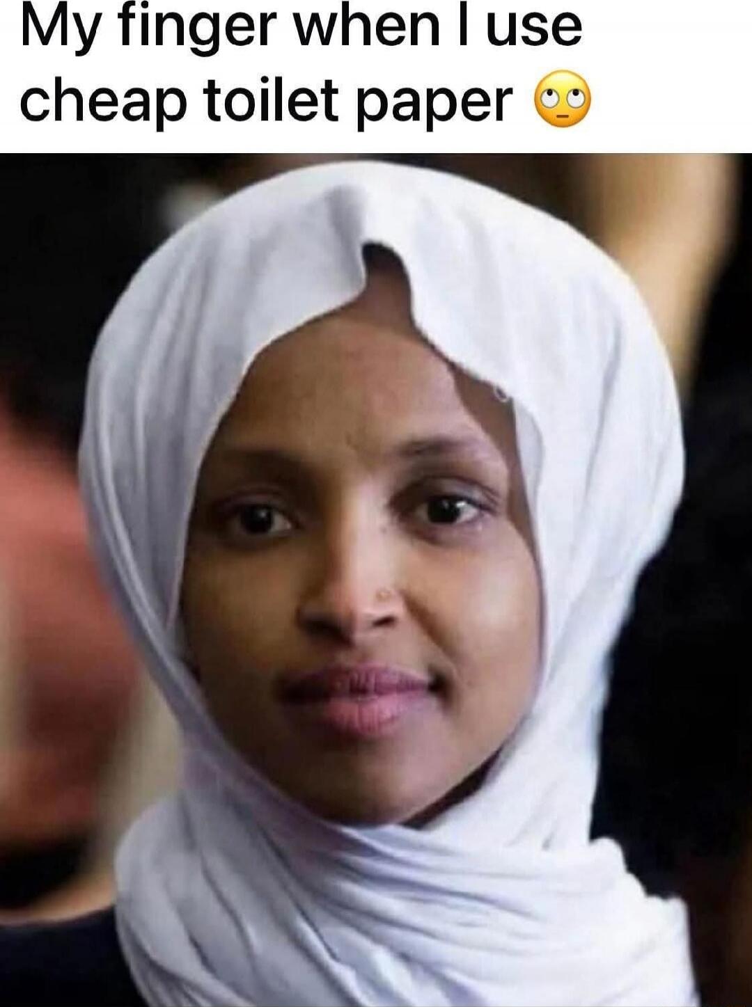 My finger when I use cheap toilet paper 🙄