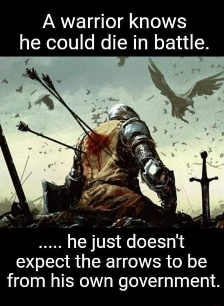 NE TGOS he could die in battle Sy 4 he just doesnt expect the arrows to be from his own government