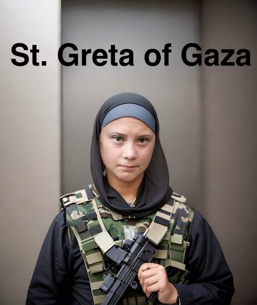 St. Greta of Gaza