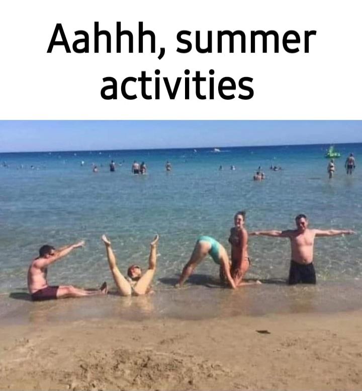 Aahhh, summer activities