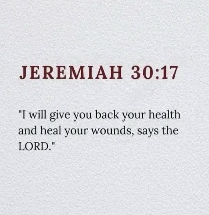JEREMIAH 30:17 
