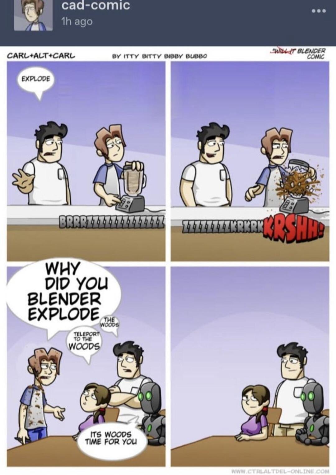 WHY oID You BLENDER EXPLODE