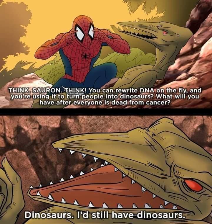 o L A zo K IHINK D CITRCE RN CH NGO CR I AET ypu usingitito tuvnpeople mtomosars Whatwillyou g have afterAeverone 5vdead from cancer P 5 Dlnosaurs d Still have dinosaurs