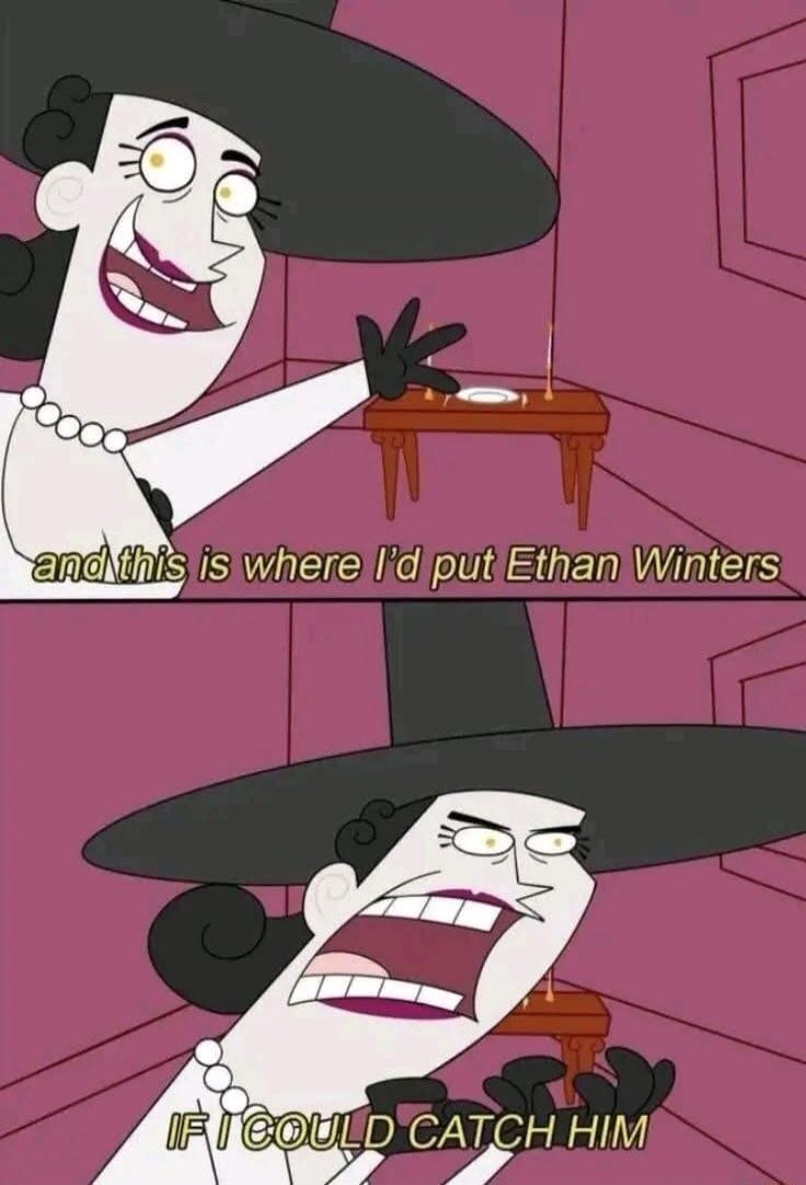 and this is where I'd put Ethan Winters
If I could catch him