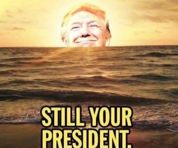 STILL YOUR PRESIDENT.