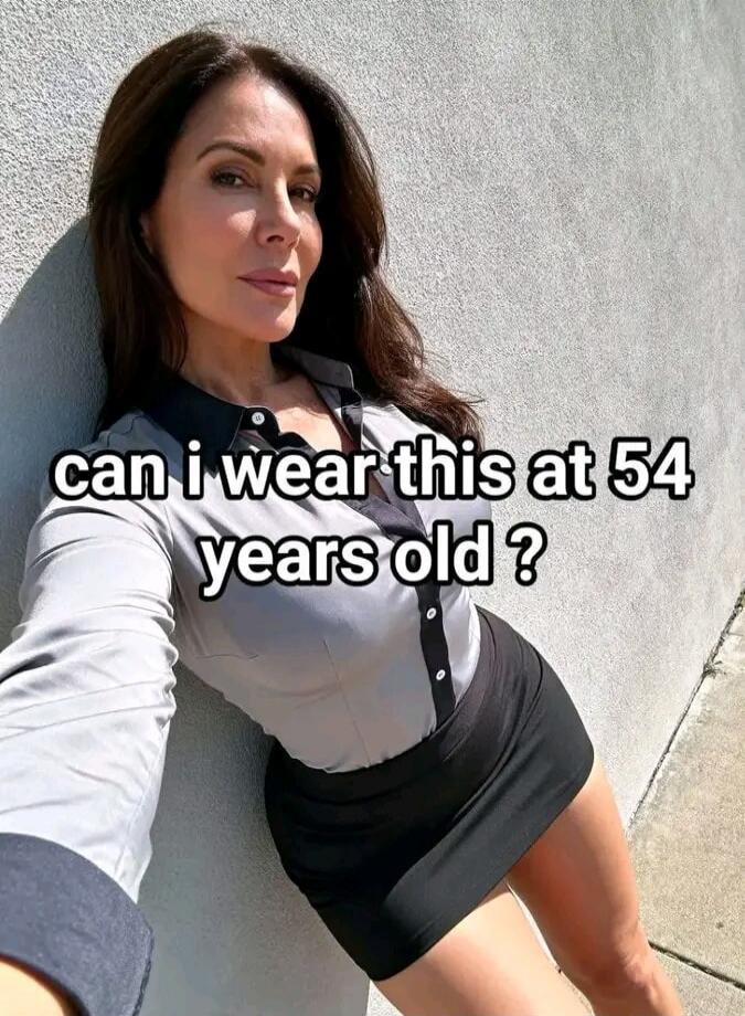 can i wear this at 54 years old ?