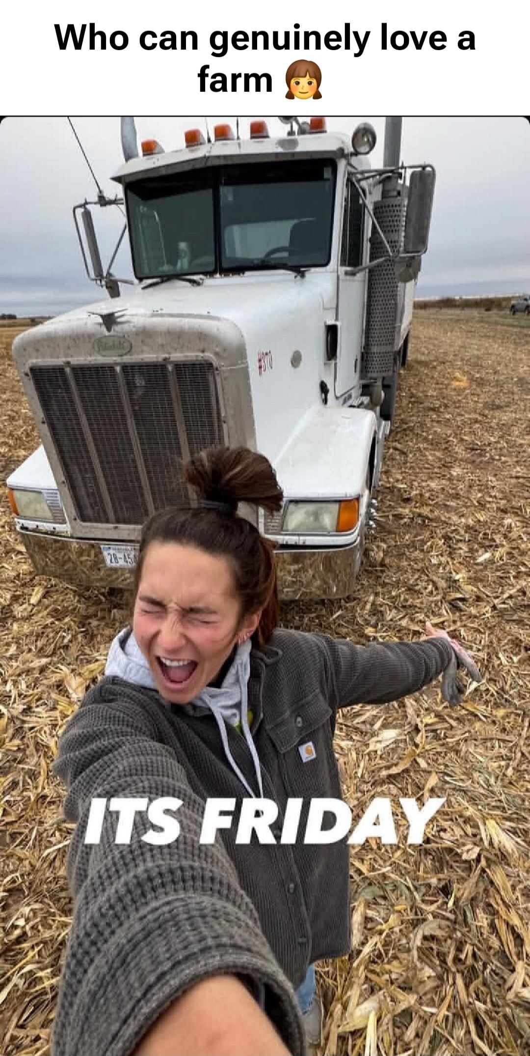 Who can genuinely love a farm 👩‍🌾 ITS FRIDAY