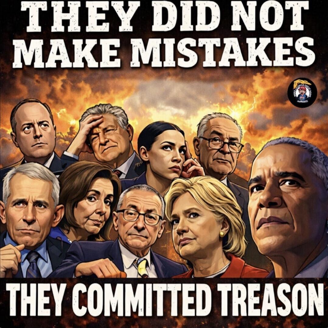 THEY DID NOT MAKE MISTAKES THEY COMMITTED TREASON