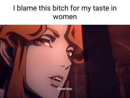 blame this bitch for my taste in women