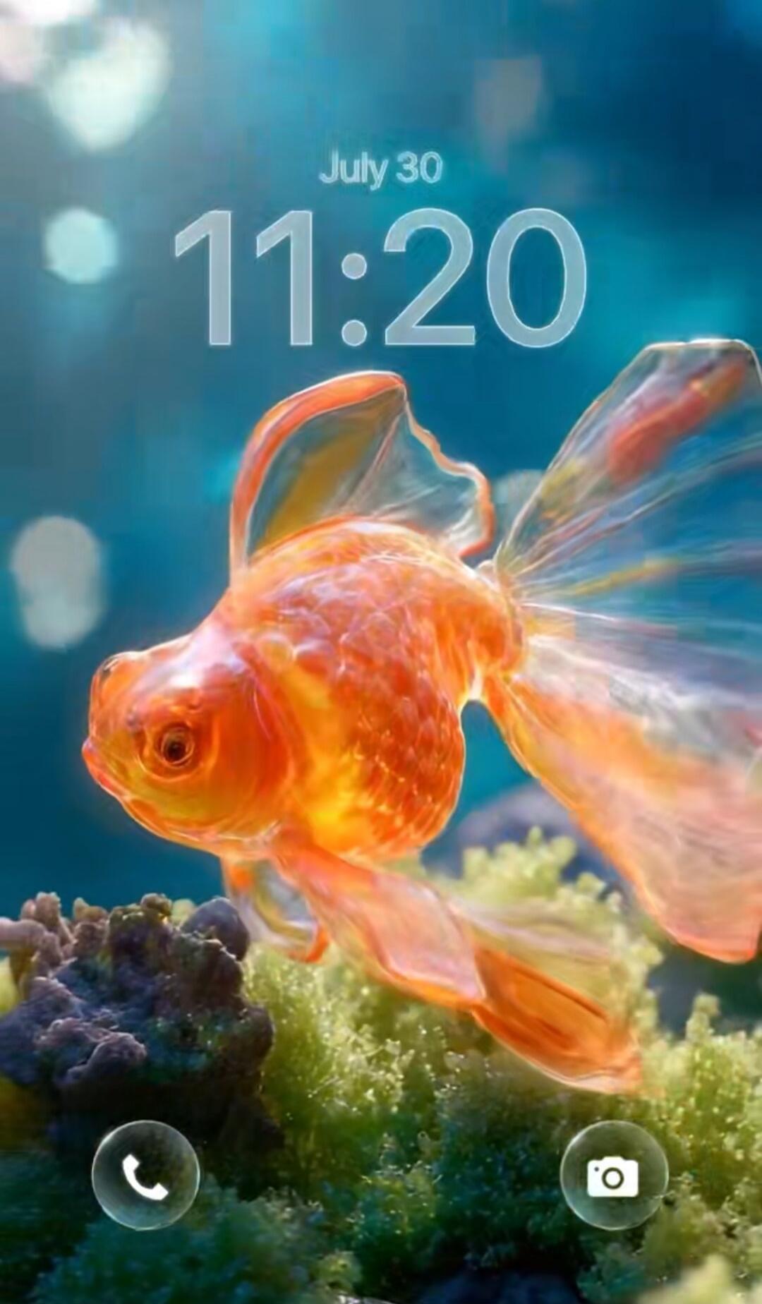 July 30 11:20. Phone icon, camera icon.