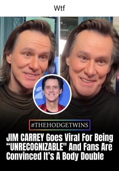Wtf
Jim Carrey Goes Viral For Being 