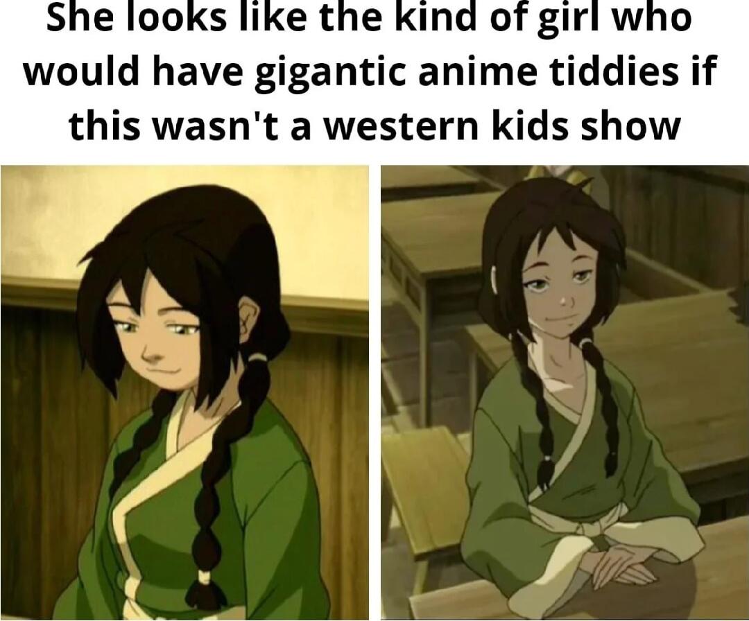 would have gigantic anime tiddies if this wasnt a western kids show