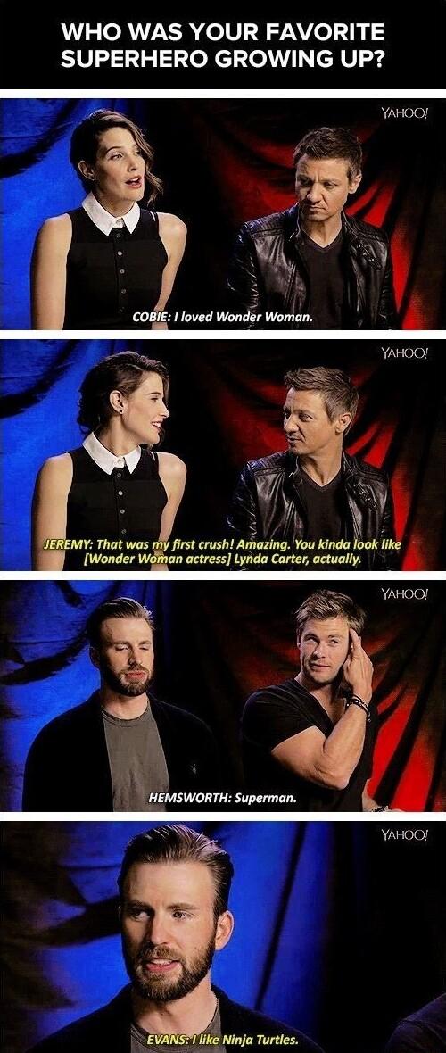 WHO WAS YOUR FAVORITE SUPERHERO GROWING UP P YAHOO e N o R 11 47 COBIE 1 foved Wonder Woman YAHOO YAHOO