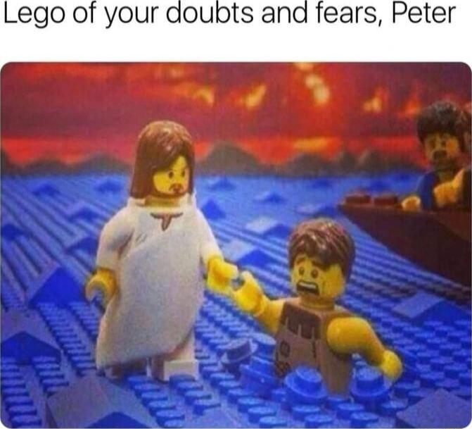 Lego of you ts ana fears Peter