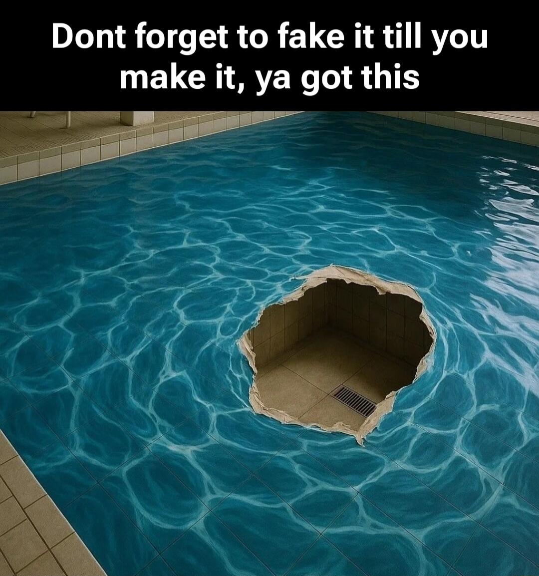 Dont forget to fake it till you make it, ya got this