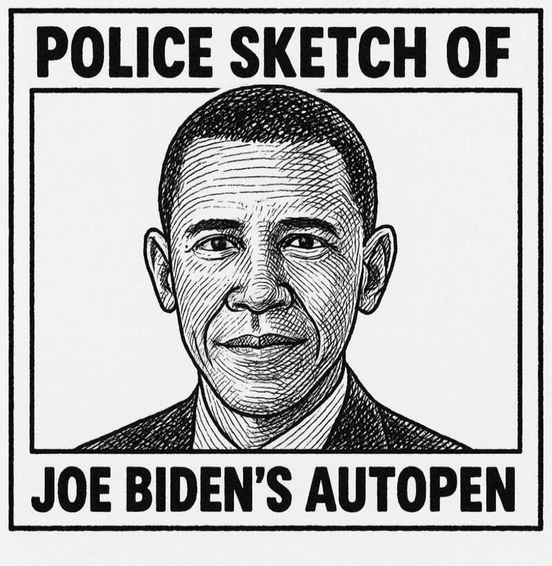 POLICE SKETCH OF JOE BIDEN'S AUTOPEN