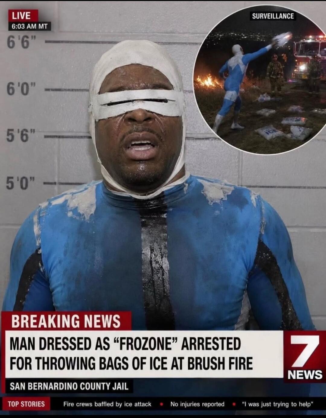 LIVE 6:03 AM MT SURVEILLANCE BREAKING NEWS MAN DRESSED AS 