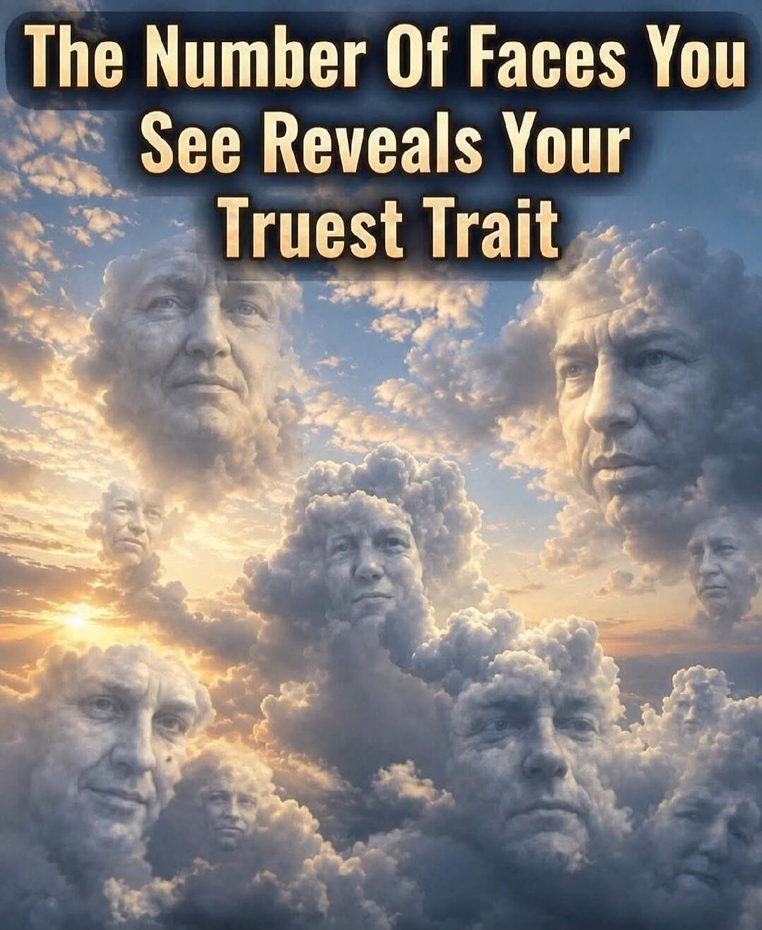 The Number Of Faces You See Reveals Your Truest Trait