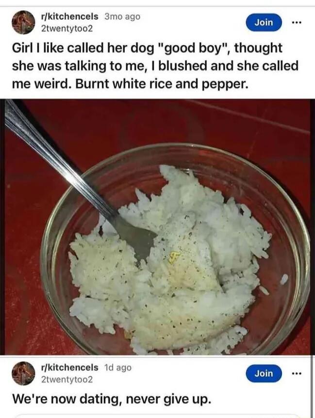 Girl I like called her dog 