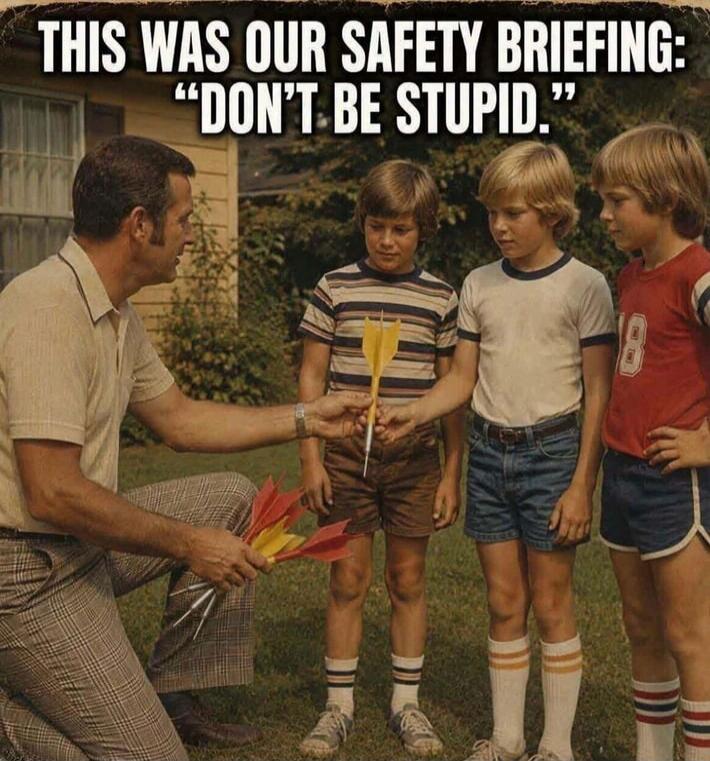 THIS WAS OUR SAFETY BRIEFING: 