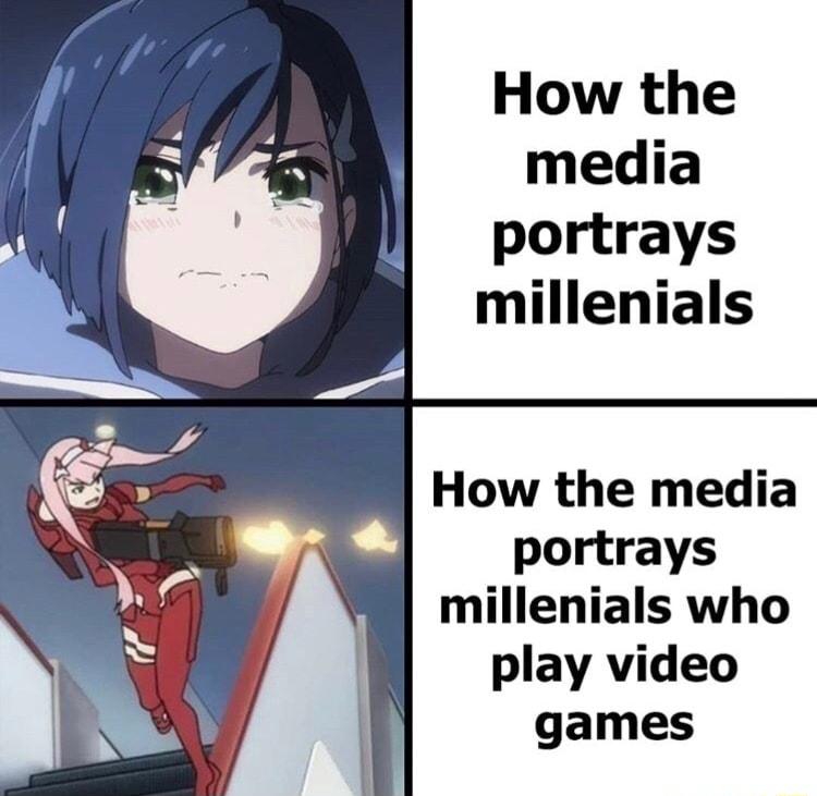How the media portrays millenials How the media portrays millenials who play video games