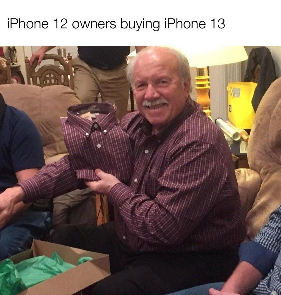 iPhone 12 owners buying iPhone 13