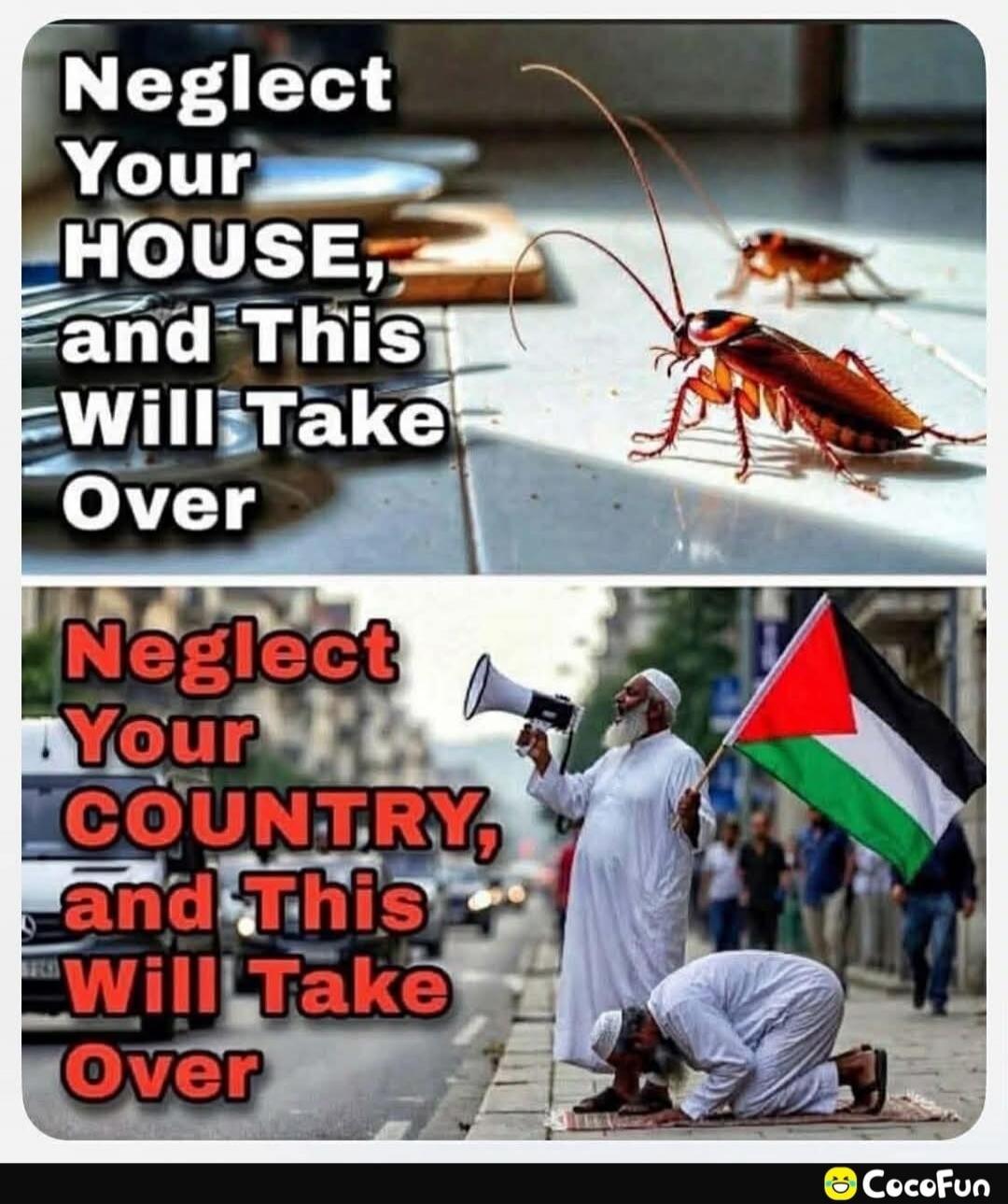 Neglect Your HOUSE, and This Will Take Over. Neglect Your COUNTRY, and This Will Take Over.