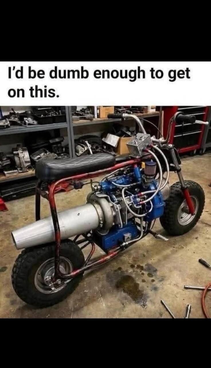 I'd be dumb enough to get on this.
