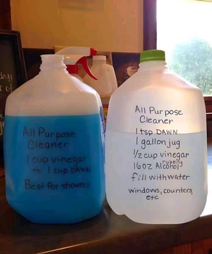Al Pur pose Cleaner lsp D galion jug Y2 cup vinegar 10z AVGOFoI Filt withwater Wwindows counters ere