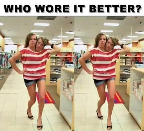 WHO WORE IT BETTER?