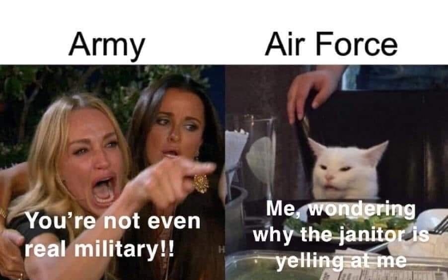 Army Air Force y You renot even rgal military
