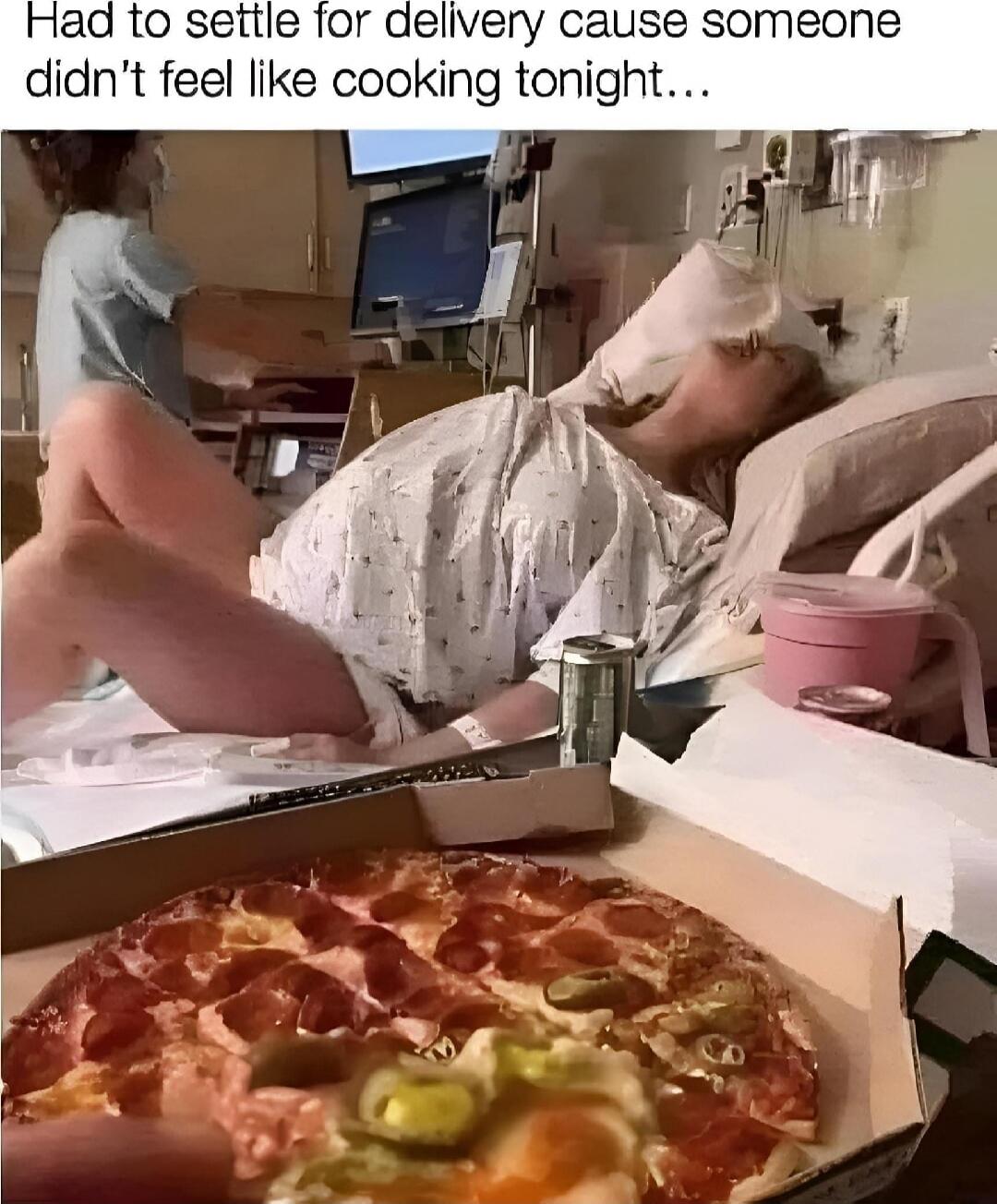 Had to settle for delivery cause someone didn't feel like cooking tonight...