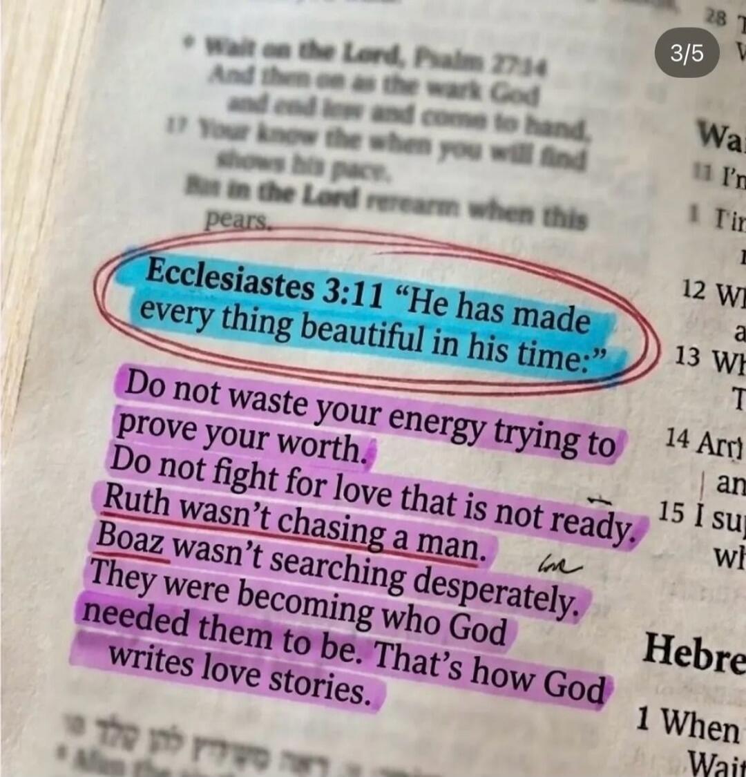 Ecclesiastes 3:11 