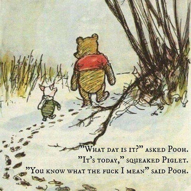 P WHAT DAY 15 117 AskED Poon 1Y 5 T1s TODAY SQUEAKED PIGLET You kxow WHAT THE Fuck I MEAN sa1p Poon hem o o SBE g