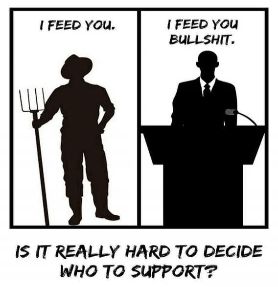 I FEED YOU. I FEED YOU BULLSHIT. IS IT REALLY HARD TO DECIDE WHO TO SUPPORT?