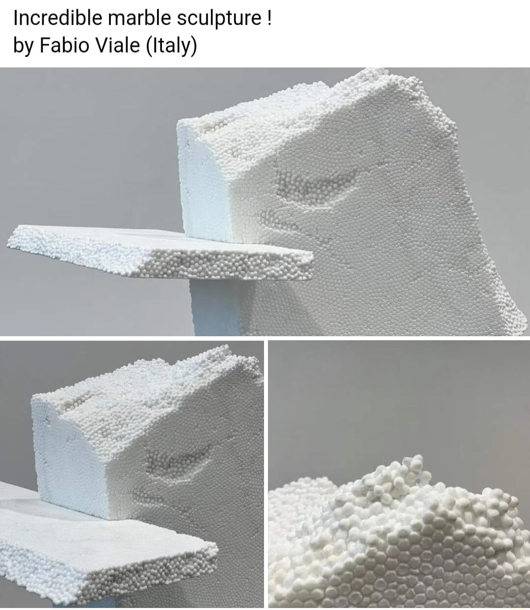 Incredible marble sculpture by Fabio Viale Italy
