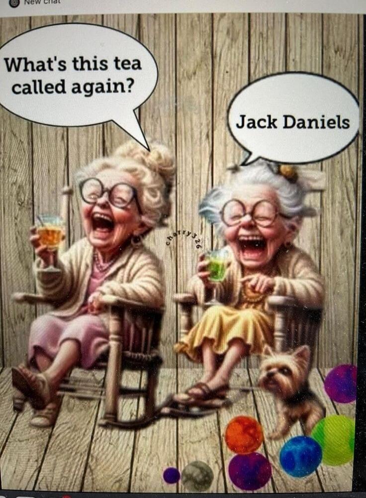 What's this tea called again?
Jack Daniels